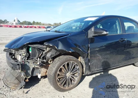 2016 Toyota Corolla S Plus z USA, uszkodzony, nr VIN 2T1BURHE2GC550933